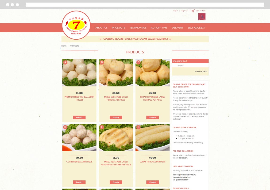 Develop Ecommerce Website, Develop Online Store, Develop Online Food Ordering System